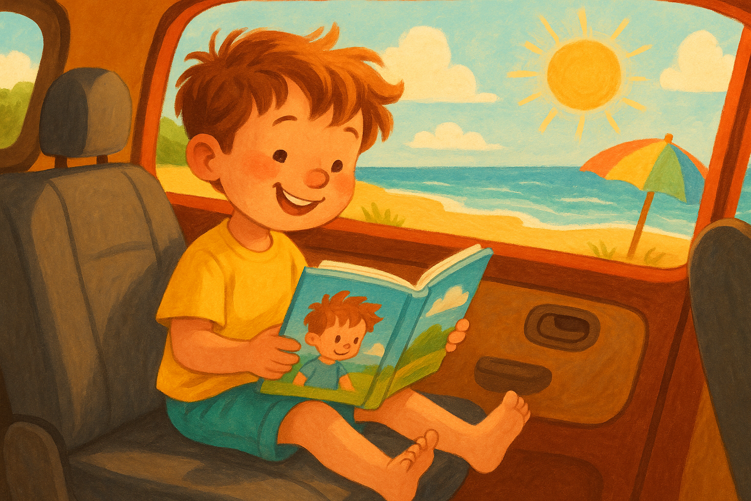 Zomervakantie cadeau kind: een boek voor onderweg