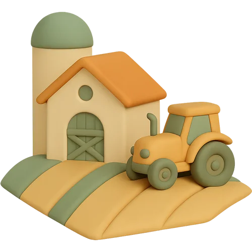 Een gepersonaliseerd kinderboek over naar de boerderij