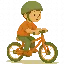 Leren fietsen: gepersonaliseerd kinderboek vol moed