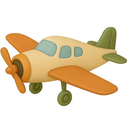 Een gepersonaliseerd kinderboek vol vliegtuigavontuur