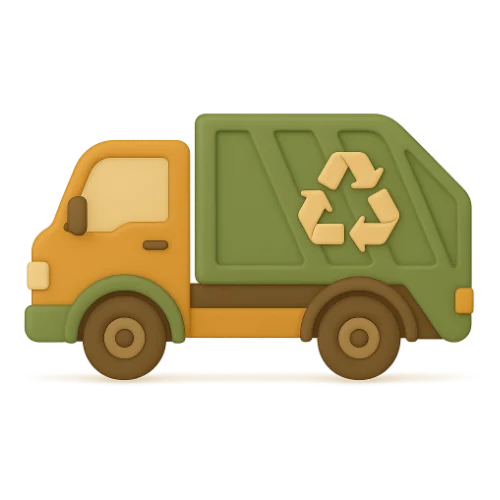 Een gepersonaliseerd kinderboek vol avontuur met de vuilniswagen