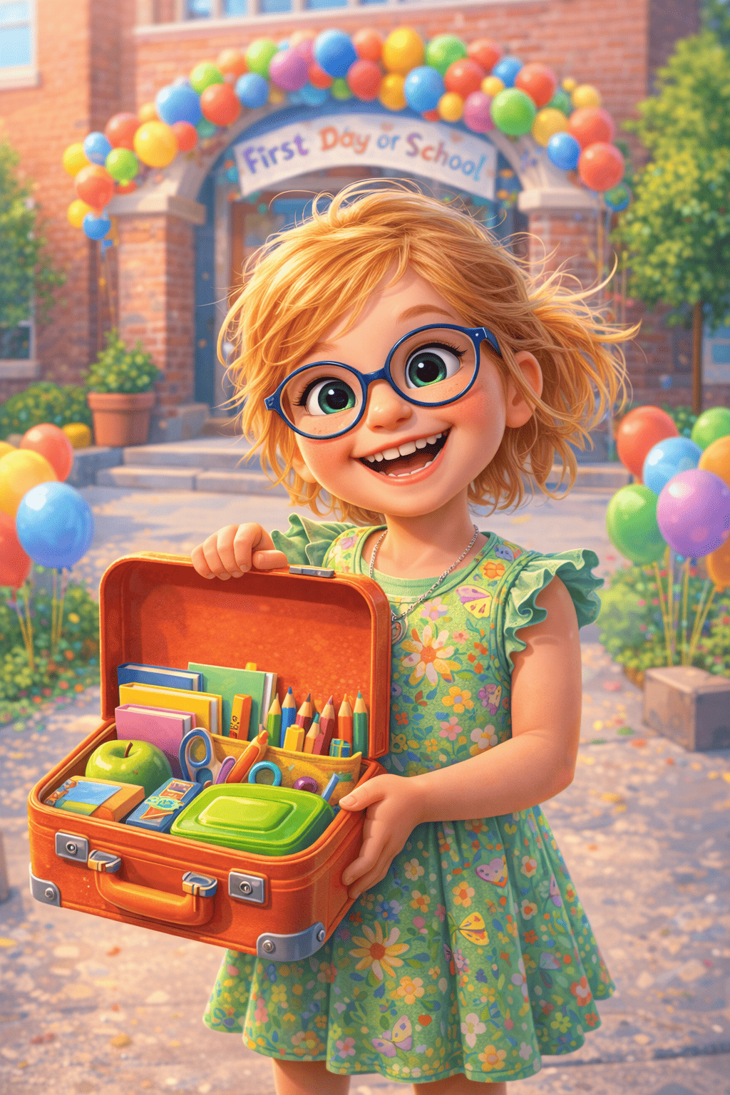 De Eerste Schooldag Reiskoffer