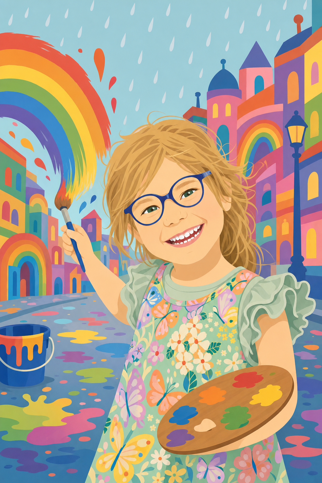 Schilderen in de Regenboogstad