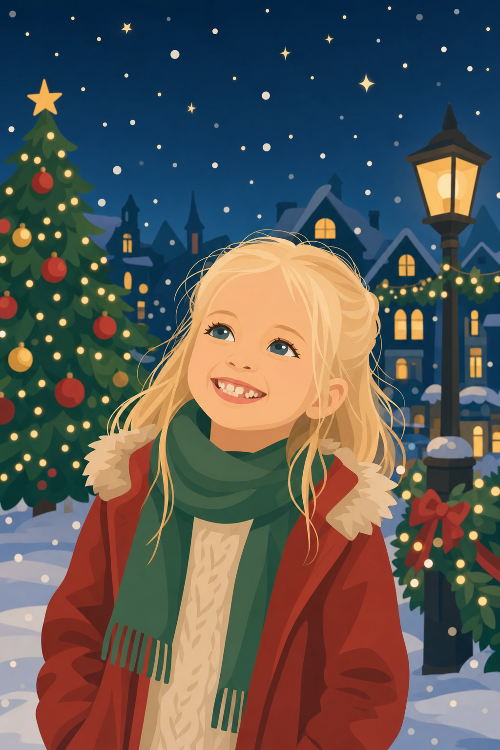 Sterrenlicht met Kerst