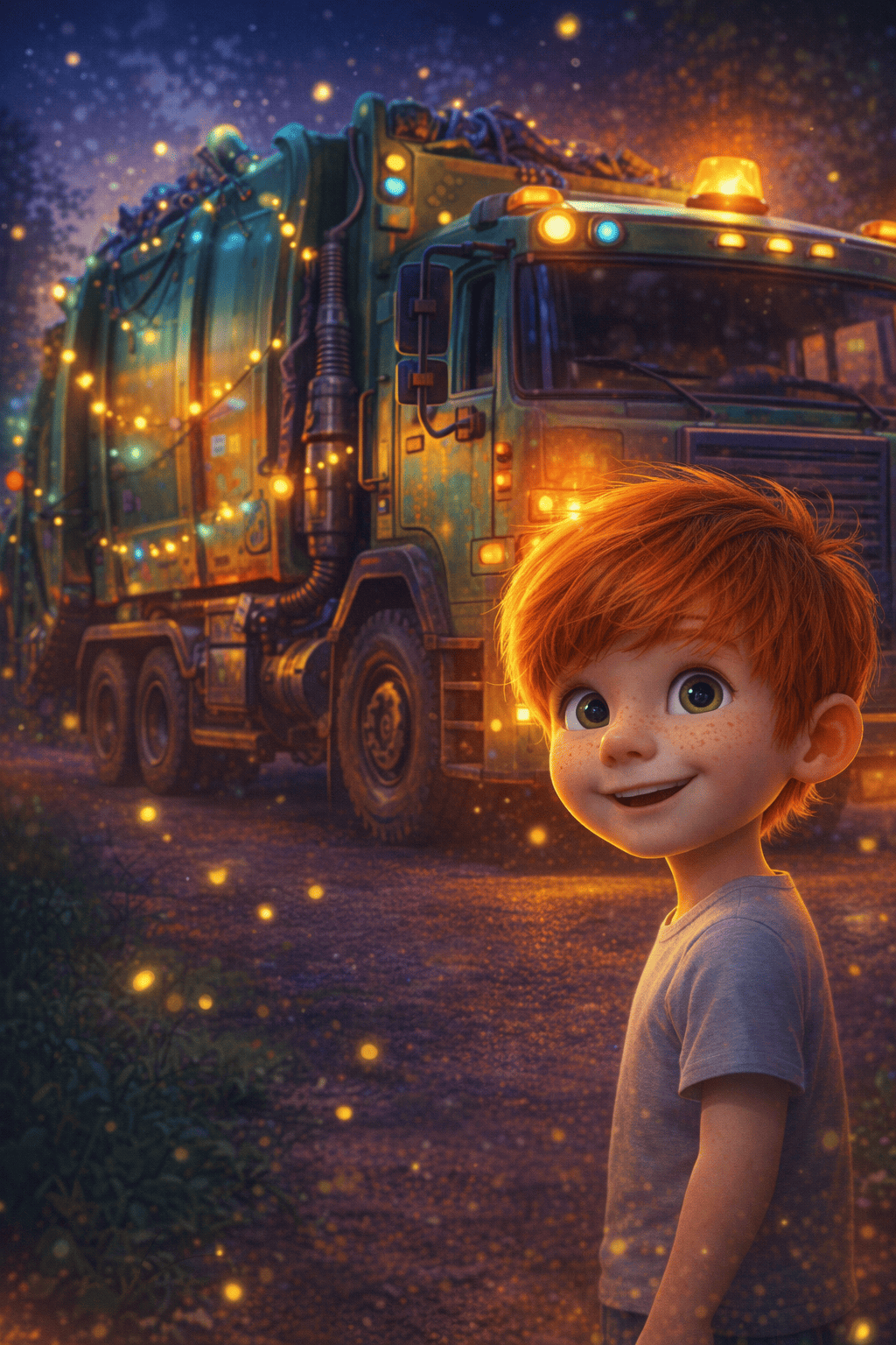 De Geheimzinnige Vuilniswagenreis