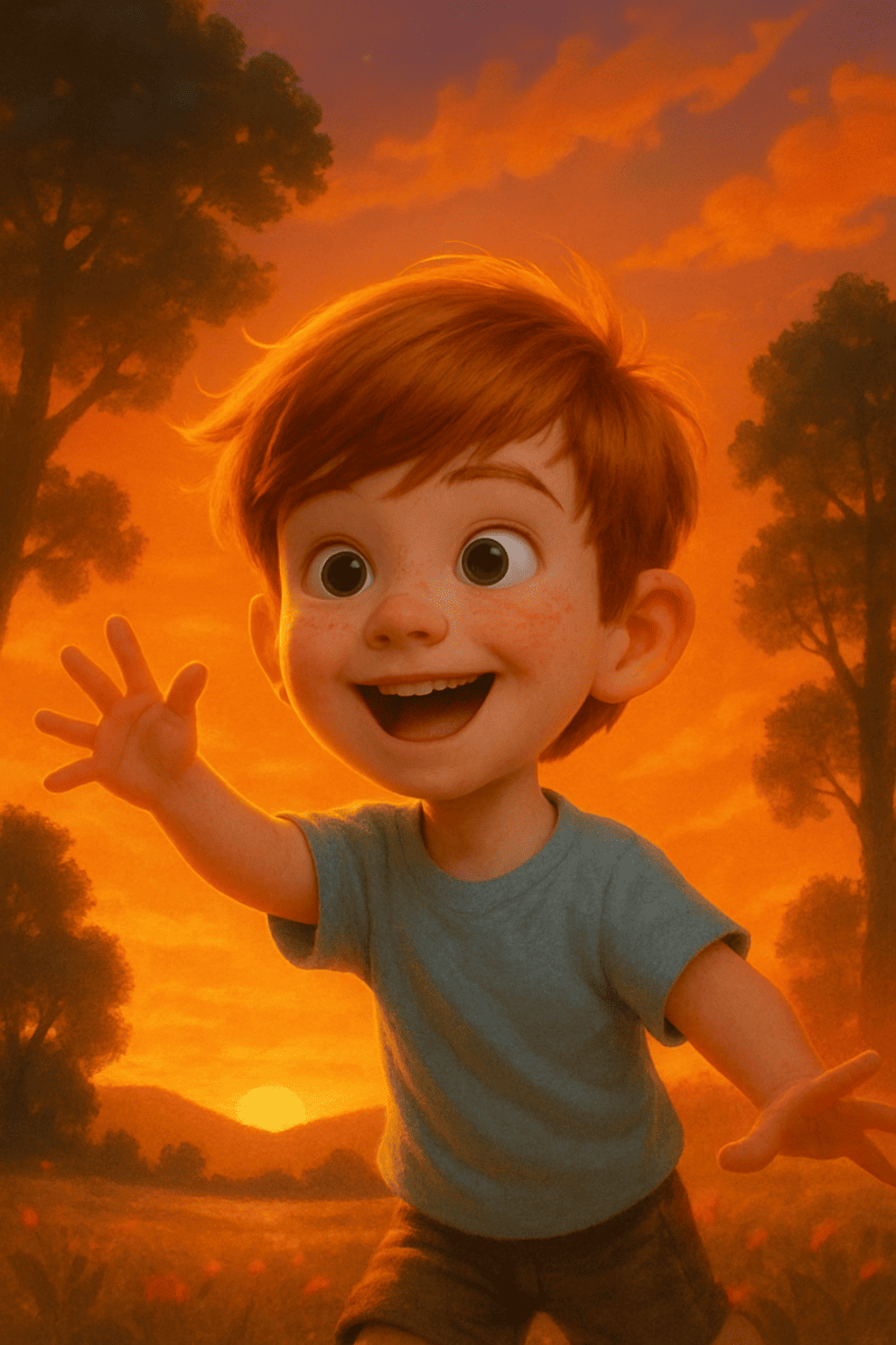 Onder Vurige Zonsondergangen