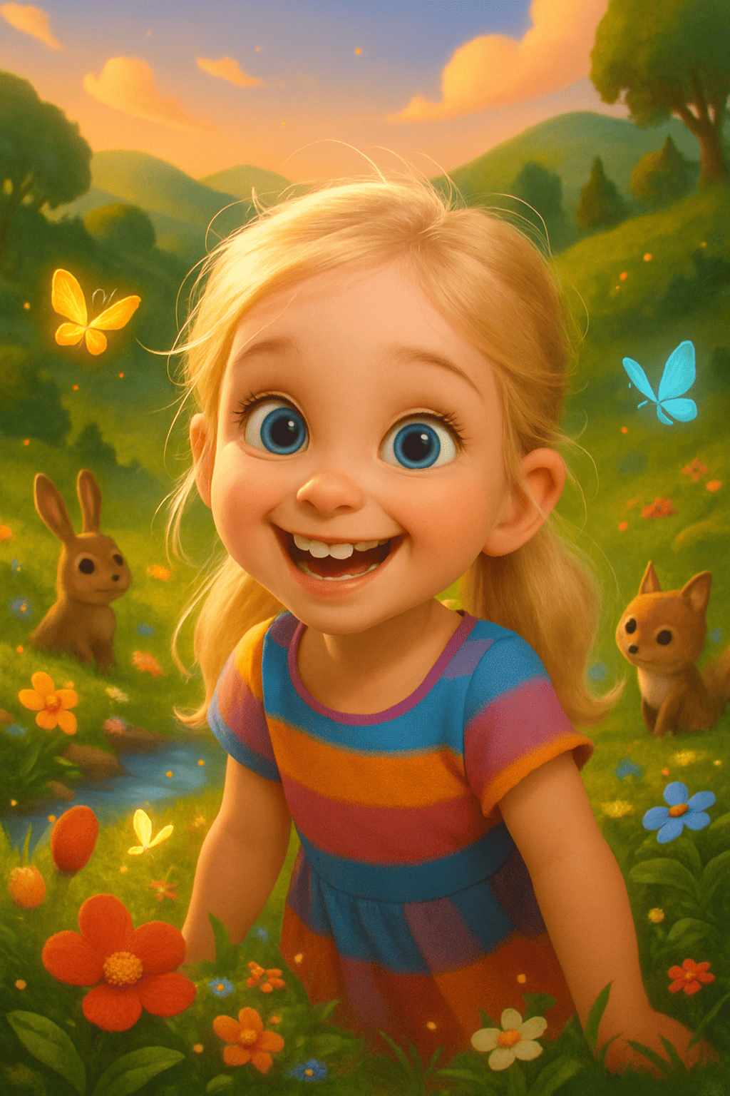 Illustratie voor Het Geheim van de Betoverde Vallei