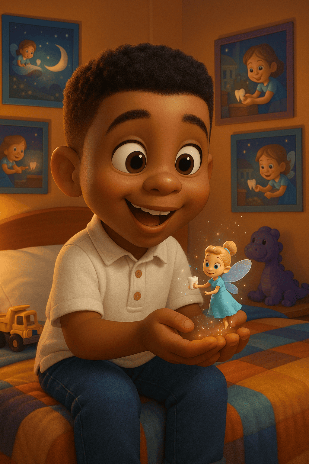 Illustratie voor De Avonturen van Tandenpoes