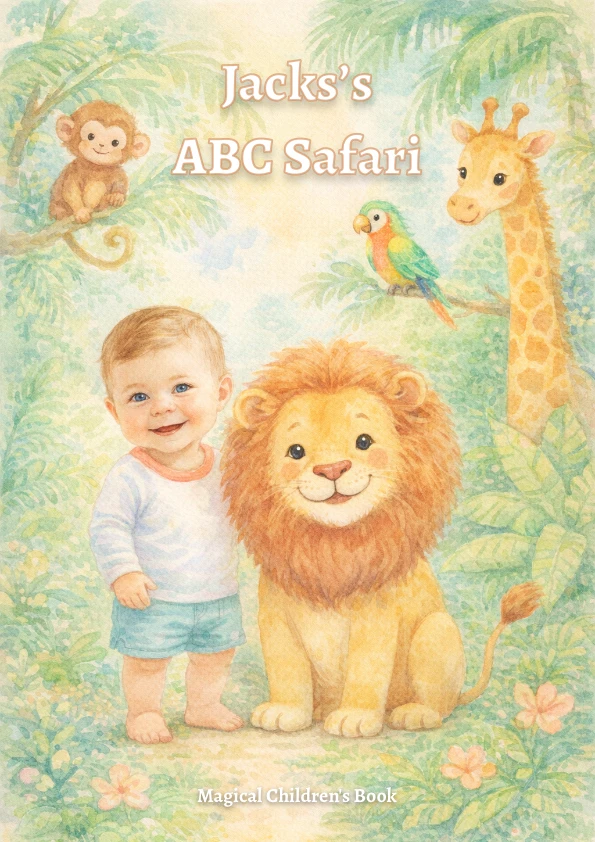 Voorbeeld gepersonaliseerd kinderboek